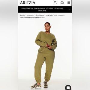 Brand new Aritzia sweatpant